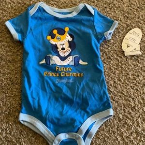 Disney boy 18m onesies NWT